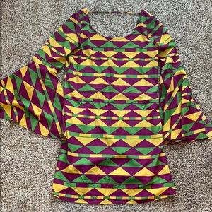 Boutique Mardi Gras dress